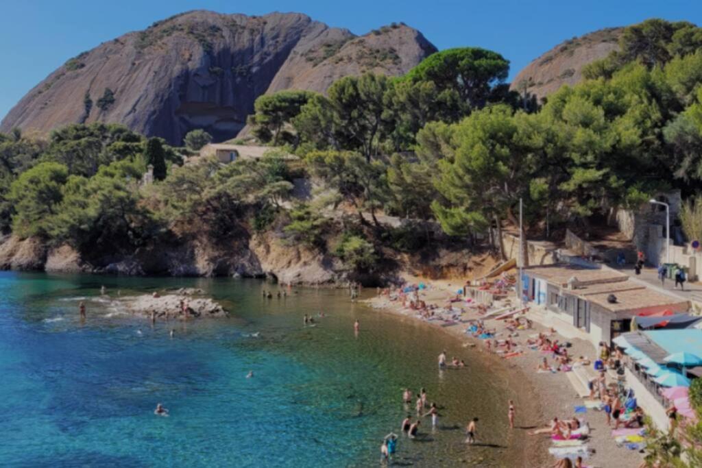 La Ciotat Beau T3, Mer, Centre, Climatisation, Parking Prive Gratuit 拉西约塔 外观 照片